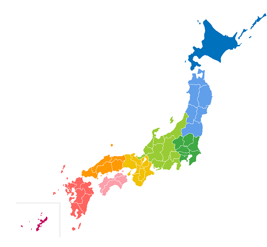 日本地図