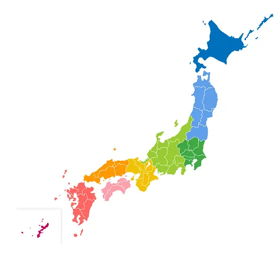 日本地図